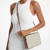 Geantă crossbody Jet Set mare cu logo imprimat Geantă crossbody Jet Set mare cu logo imprimat