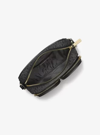 Geantă crossbody Jet Set medie cu logo și husă pentru Apple Airpods Pro®