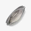 Geantă crossbody Jet Set medie cu logo-ul semnăturii și imprimeu țesut Pochette