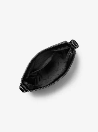 Geantă crossbody Jet Set mică cu logo și dungi