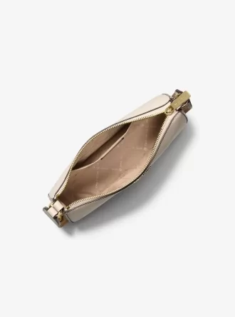Geantă crossbody Jet Set Saffiano din piele cu husă pentru Apple Airpods Pro