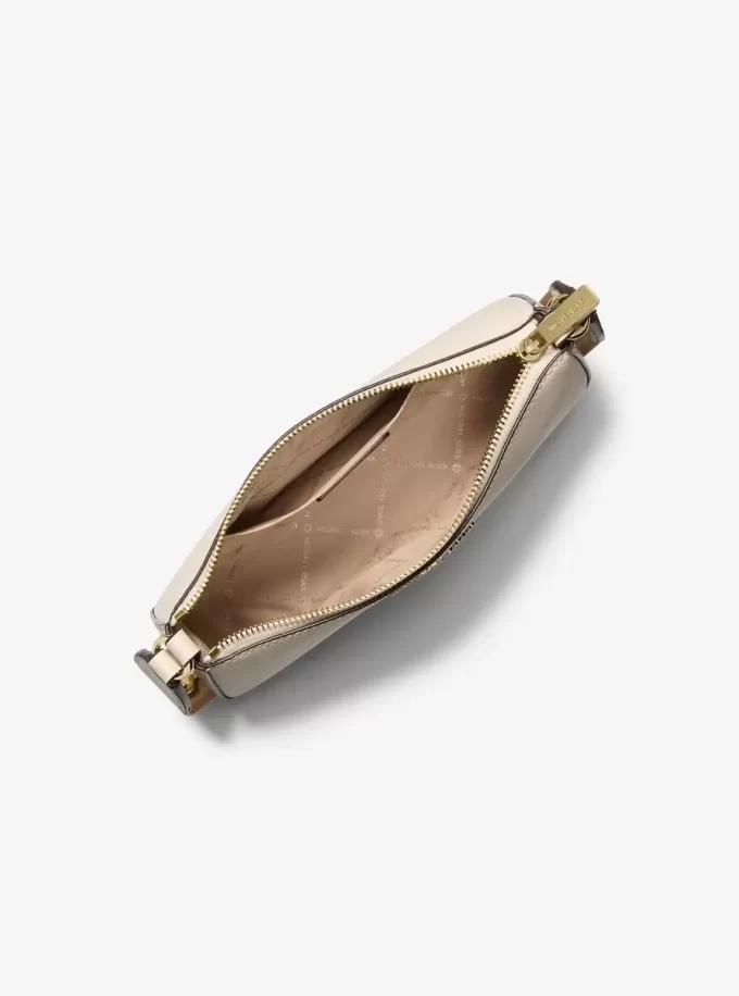 Geantă crossbody Jet Set Saffiano din piele cu husă pentru Apple Airpods Pro