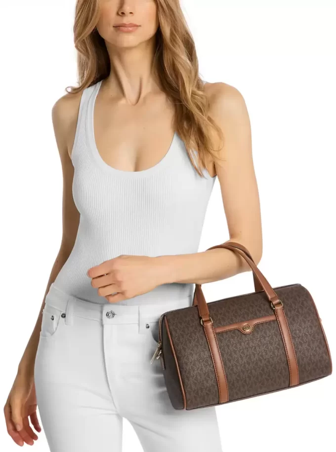 Geantă crossbody Jet Set Travel medie cu logo Geantă crossbody Jet Set Travel medie cu logo