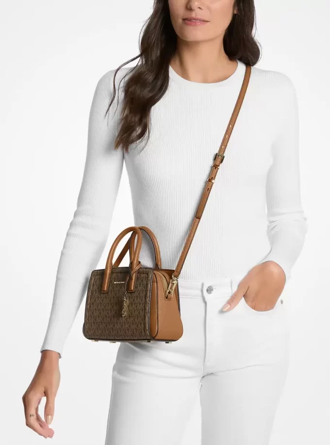 Geantă crossbody Laila extra-small cu logo-ul semnăturii
