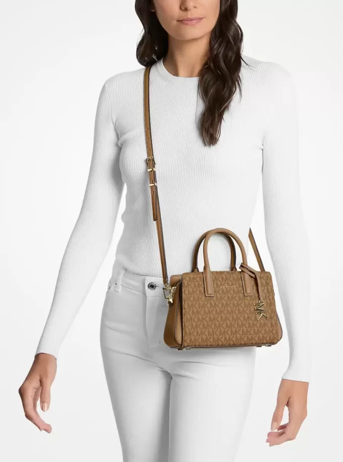 Geantă crossbody Laila extra-small cu logo-ul semnăturii