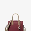 Geantă crossbody Laila extra-small din piele cu blocuri de culoare