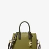 Geantă crossbody Laila extra-small din piele cu blocuri de culoare