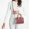 Geantă crossbody Laila extra-small din piele cu blocuri de culoare