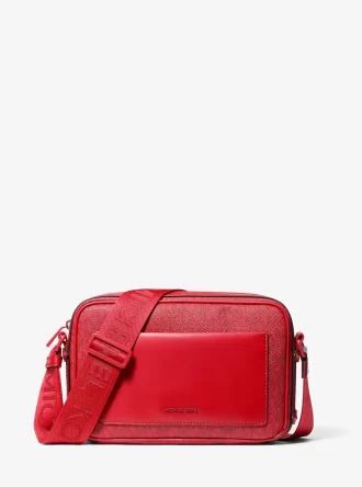 Geantă crossbody Maeve cu logo-ul semnăturii mari