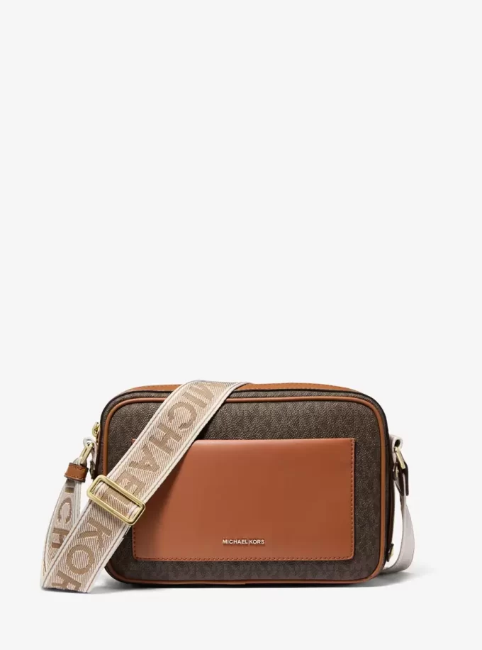 Geantă crossbody Maeve cu logo-ul semnăturii mari