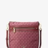 Geantă crossbody mare Jet Set cu logo imprimat