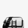 Geantă crossbody medie Cooper Signature Logo cu dungi pentru cameră Geantă crossbody medie Cooper Signature Logo cu dungi pentru cameră