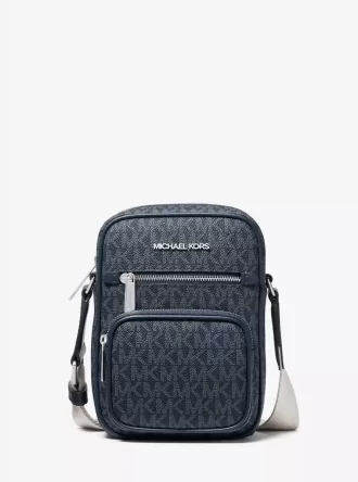 Geantă crossbody medie Jet Set cu logo
