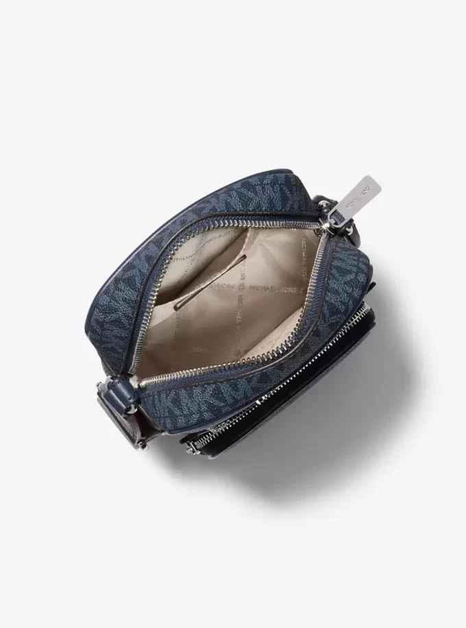 Geantă crossbody medie Jet Set cu logo