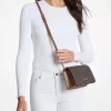 Geantă crossbody medie Jet Set cu logo