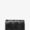 Geantă crossbody medie Jet Set din piele țesută