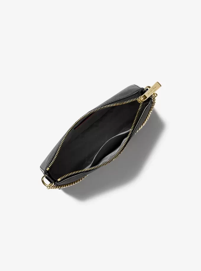 Geantă crossbody medie Jet Set din piele Saffiano