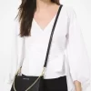 Geantă crossbody medie Jet Set din piele Saffiano