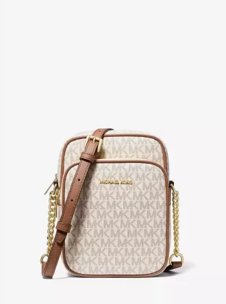 Geantă crossbody medie Jet Set Travel cu logo