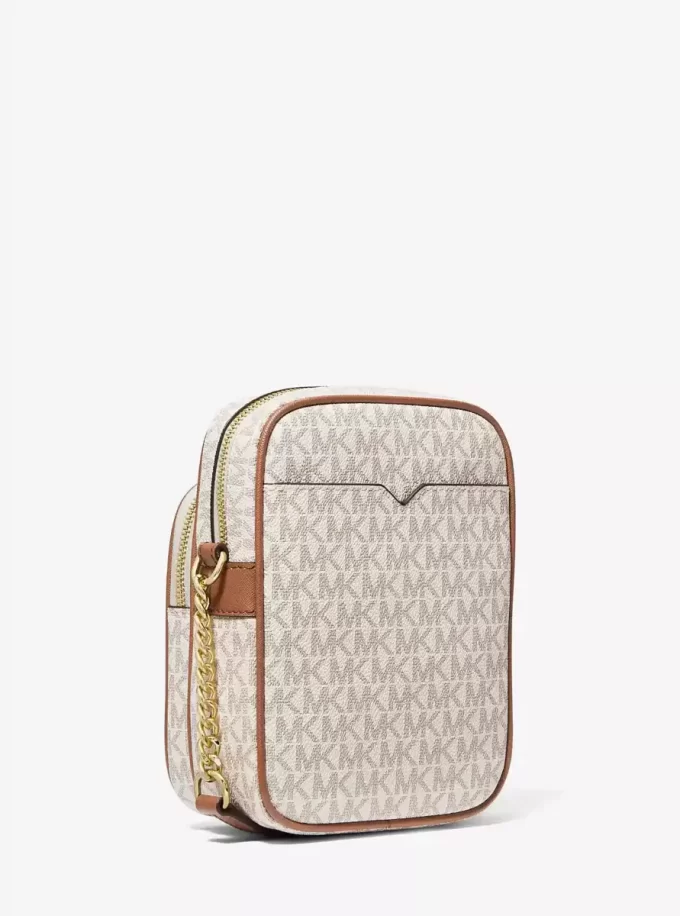 Geantă crossbody medie Jet Set Travel cu logo Geantă crossbody medie Jet Set Travel cu logo