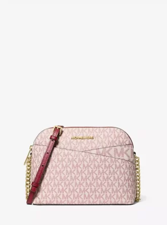 Geantă crossbody medie Jet Set Travel cu logo-ul Dome