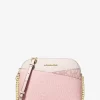 Geantă crossbody medie Jet Set Travel cu logo-ul semnăturii, în blocuri de culoare Geantă crossbody medie Jet Set Travel cu logo-ul semnăturii, în blocuri de culoare