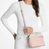 Geantă crossbody medie Jet Set Travel cu logo-ul semnăturii, în blocuri de culoare Geantă crossbody medie Jet Set Travel cu logo-ul semnăturii, în blocuri de culoare