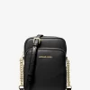 Geantă crossbody medie Jet Set Travel din piele cu margini mici Geantă crossbody medie Jet Set Travel din piele cu margini mici