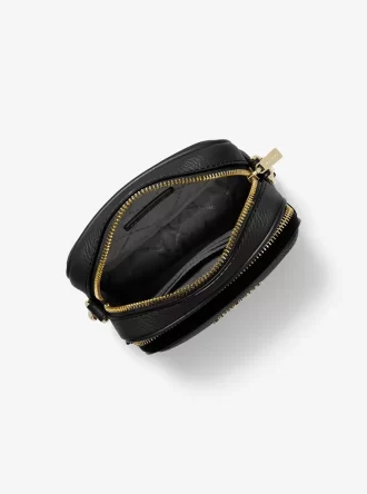 Geantă crossbody medie Jet Set Travel din piele cu margini mici