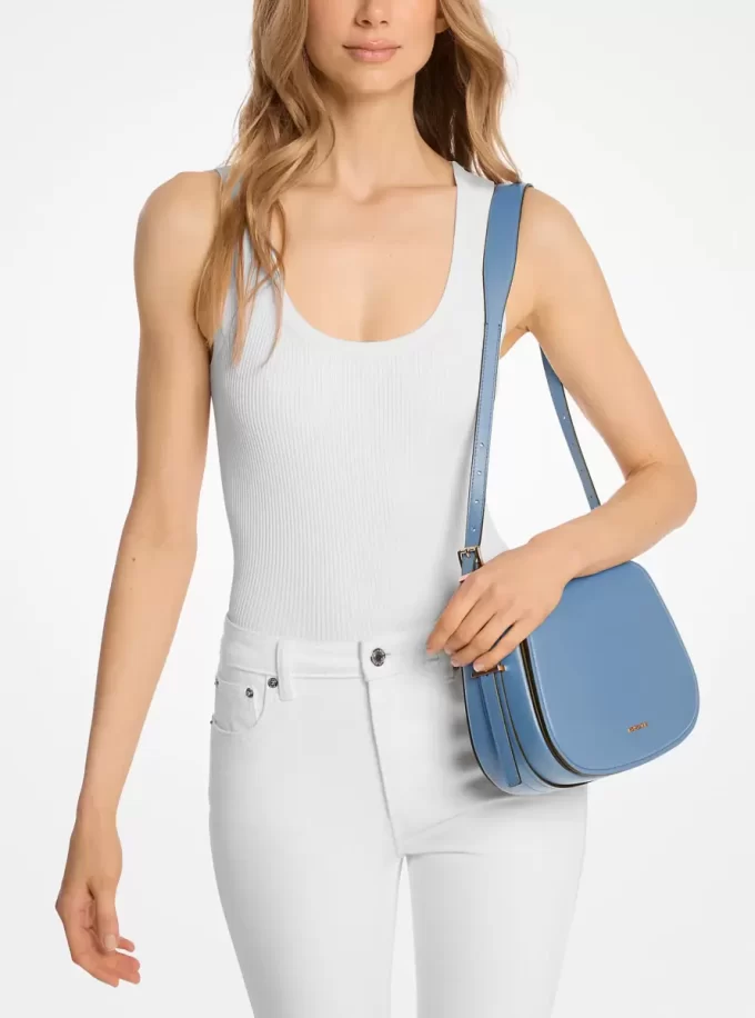 Geantă crossbody medie Lydia din piele