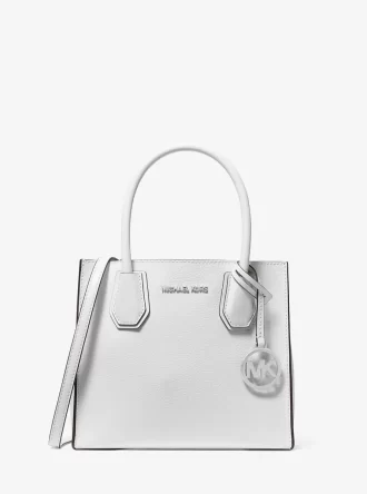 Geantă crossbody medie Mercer din piele granulată