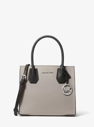 Geantă crossbody medie Mercer din piele granulată