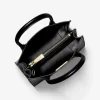 Geantă crossbody medie Mercer din piele granulată Geantă crossbody medie Mercer din piele granulată