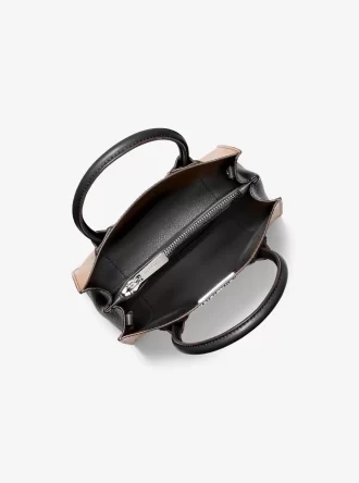 Geantă crossbody medie Mercer din piele granulată