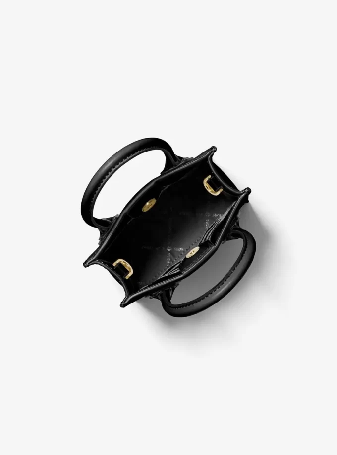 Geantă crossbody Mercer extra-small din piele cu margini mici Geantă crossbody Mercer extra-small din piele cu margini mici