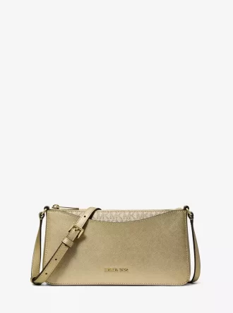 Geantă crossbody metalică medie Arden