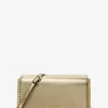 Geantă crossbody metalică medie Jet Set Travel Geantă crossbody metalică medie Jet Set Travel