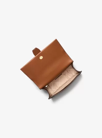 Geantă crossbody mică Greenwich cu logo-ul semnăturii, în blocuri de culoare
