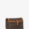 Geantă crossbody mică Jet Set cu imprimeu logo-ul țesut pentru smartphone