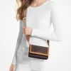 Geantă crossbody mică Jet Set cu imprimeu logo-ul țesut pentru smartphone