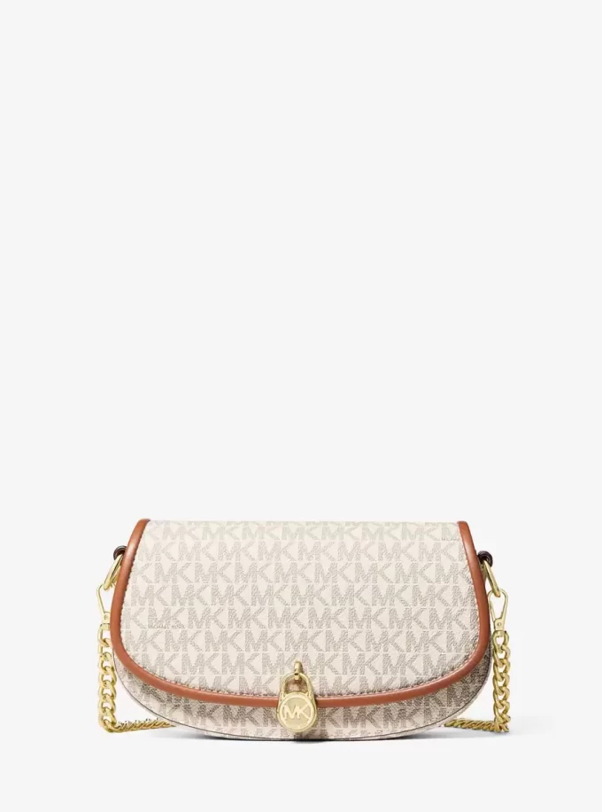 Geantă crossbody mică Mila cu logo Geantă crossbody mică Mila cu logo