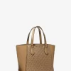 Geantă crossbody mică Taryn cu logo și piele
