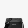 Geantă crossbody texturată Hudson cu logo-ul semnăturii