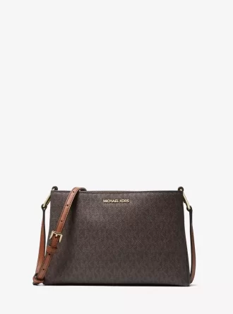 Geantă crossbody Trisha medie cu logo