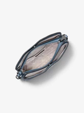 Geantă crossbody Trisha medie din piele granulată