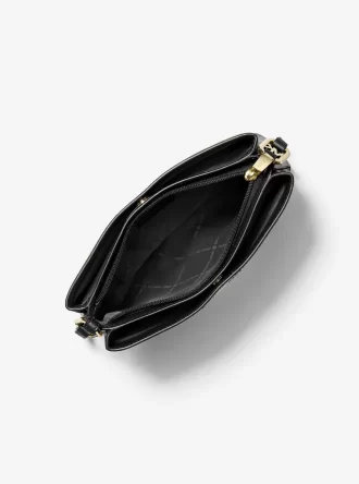 Geantă crossbody Trisha medie din piele granulată