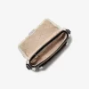 Geantă de mână Bradshaw medie din piele întoarsă și piele sintetică de shearling Geantă de mână Bradshaw medie din piele întoarsă și piele sintetică de shearling