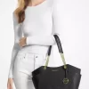 Geantă de umăr mare Jet Set din piele Saffiano
