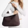 Geantă de umăr Nolita mare din nubuck Geantă de umăr Nolita mare din nubuck