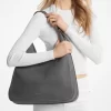 Geantă de umăr Nolita mare din nubuck Geantă de umăr Nolita mare din nubuck